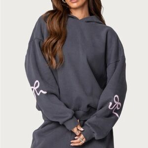 EDIKTED Bonney Bow Hoodie S
